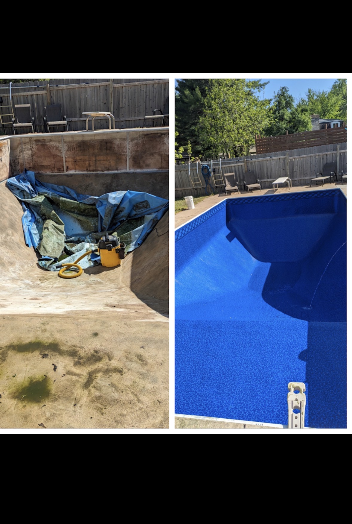 Full restoration, dry-out to dive-in